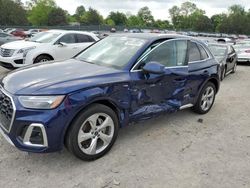 Salvage cars for sale at Madisonville, TN auction: 2023 Audi Q5 Premium Plus 45