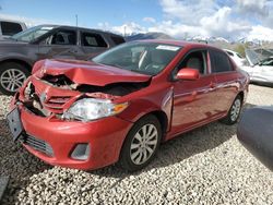 Salvage cars for sale from Copart Magna, UT: 2013 Toyota Corolla Base