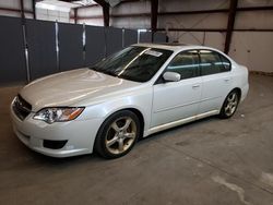 Salvage cars for sale at West Warren, MA auction: 2009 Subaru Legacy 2.5I