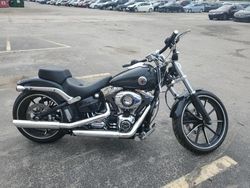 Salvage motorcycles for sale at Fort Wayne, IN auction: 2014 Harley-Davidson Fxsb Breakout