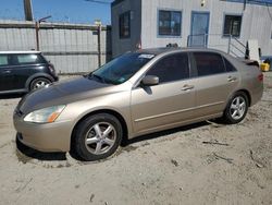 Salvage cars for sale from Copart Los Angeles, CA: 2005 Honda Accord EX