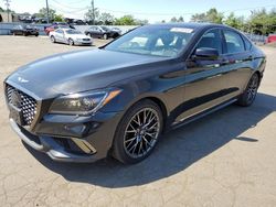 Salvage cars for sale at New Britain, CT auction: 2018 Genesis G80 Sport