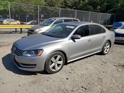 Salvage cars for sale at Waldorf, MD auction: 2013 Volkswagen Passat SE
