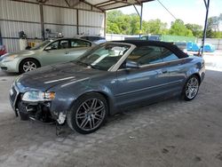 Salvage cars for sale from Copart Cartersville, GA: 2009 Audi A4 2.0T Cabriolet
