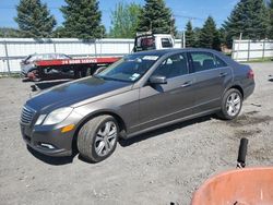 Salvage cars for sale at Albany, NY auction: 2010 Mercedes-Benz E 350 4matic
