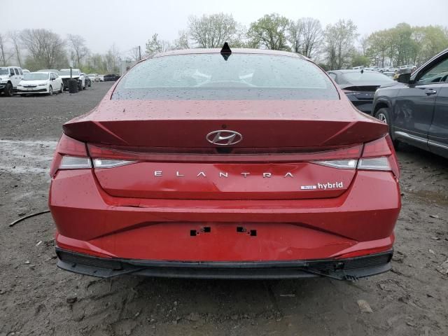 2023 Hyundai Elantra Blue