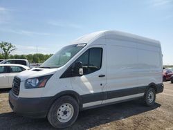 Salvage trucks for sale at Des Moines, IA auction: 2018 Ford Transit T-250