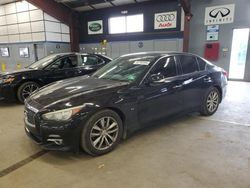 Salvage cars for sale at East Granby, CT auction: 2014 Infiniti Q50 Base