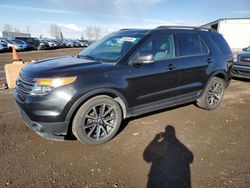 Salvage cars for sale at Rocky View County, AB auction: 2015 Ford Explorer XLT