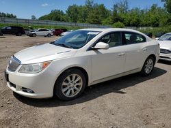 Salvage cars for sale at Davison, MI auction: 2012 Buick Lacrosse Premium