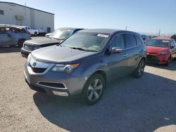 Salvage cars for sale at Tucson, AZ auction: 2010 Acura MDX Technology