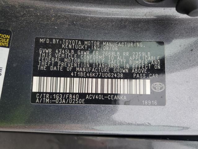 2007 Toyota Camry CE