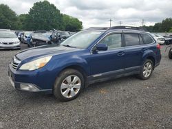 Salvage cars for sale from Copart Mocksville, NC: 2011 Subaru Outback 2.5I Premium