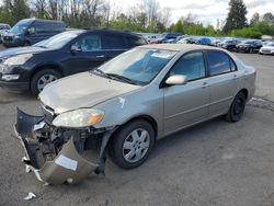 Salvage cars for sale at Portland, OR auction: 2005 Toyota Corolla CE