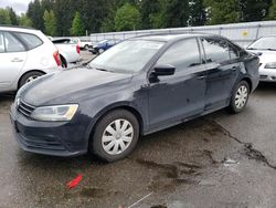 Salvage cars for sale at Arlington, WA auction: 2016 Volkswagen Jetta S