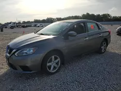 Salvage cars for sale at New Braunfels, TX auction: 2018 Nissan Sentra S