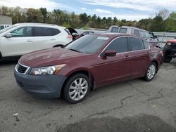 Salvage cars for sale at Exeter, RI auction: 2008 Honda Accord EXL