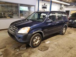 Salvage cars for sale at Wheeling, IL auction: 2006 Honda CR-V LX