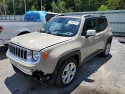 Jeep salvage cars for sale: 2016 Jeep Renegade Limited