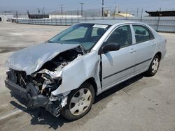Salvage cars for sale from Copart Sun Valley, CA: 2007 Toyota Corolla CE