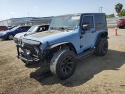 Salvage cars for sale from Copart San Diego, CA: 2013 Jeep Wrangler Sport