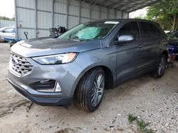 Salvage cars for sale at Midway, FL auction: 2024 Ford Edge Titanium