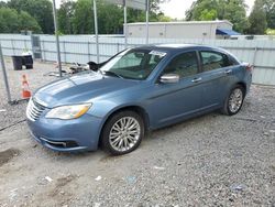 Salvage cars for sale at Augusta, GA auction: 2011 Chrysler 200 Limited