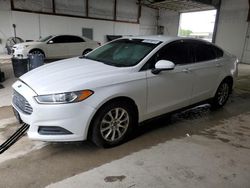 Salvage cars for sale at Lexington, KY auction: 2015 Ford Fusion S