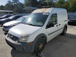 Salvage cars for sale at Savannah, GA auction: 2010 Ford Transit Connect XL