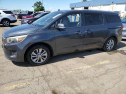 KIA Sedona lx Vehiculos salvage en venta: 2015 KIA Sedona LX