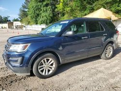 Salvage cars for sale at Knightdale, NC auction: 2016 Ford Explorer