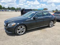 Salvage cars for sale at Newton, AL auction: 2018 Mercedes-Benz C300