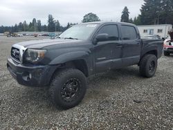 Salvage cars for sale at Graham, WA auction: 2008 Toyota Tacoma Double Cab