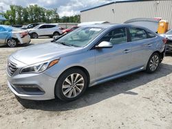 Salvage cars for sale at Spartanburg, SC auction: 2017 Hyundai Sonata Sport