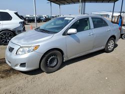 Salvage cars for sale at San Diego, CA auction: 2009 Toyota Corolla Base