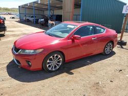 Salvage cars for sale at Colorado Springs, CO auction: 2014 Honda Accord EXL
