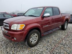 Salvage cars for sale at Wayland, MI auction: 2004 Toyota Tundra Double Cab SR5