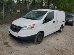 Salvage trucks for sale at Cicero, IN auction: 2015 Chevrolet City Express LS