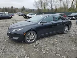 Salvage cars for sale from Copart Candia, NH: 2014 Lincoln MKZ