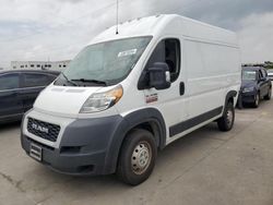 Salvage cars for sale at Grand Prairie, TX auction: 2020 Dodge RAM Promaster 1500 1500 High
