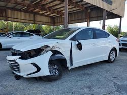 Salvage cars for sale at Gaston, SC auction: 2018 Hyundai Elantra SE