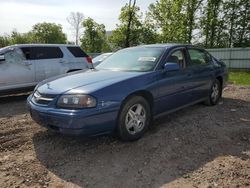 Chevrolet salvage cars for sale: 2005 Chevrolet Impala