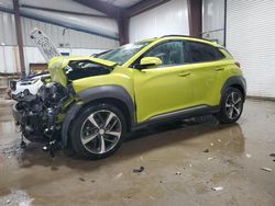 Salvage cars for sale at West Mifflin, PA auction: 2019 Hyundai Kona Ultimate