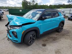 Salvage cars for sale at Harleyville, SC auction: 2021 Chevrolet Trailblazer RS