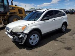 Salvage cars for sale from Copart Denver, CO: 2007 Honda CR-V LX