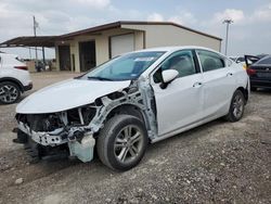 Chevrolet Cruze salvage cars for sale: 2017 Chevrolet Cruze LT