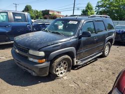 Salvage cars for sale at New Britain, CT auction: 2004 Chevrolet Tahoe K1500