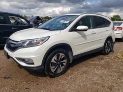 Salvage cars for sale from Copart Elgin, IL: 2016 Honda CR-V Touring