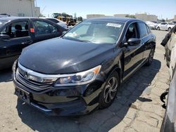 Salvage cars for sale from Copart Martinez, CA: 2016 Honda Accord LX