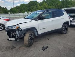 Jeep salvage cars for sale: 2022 Jeep Compass Limited